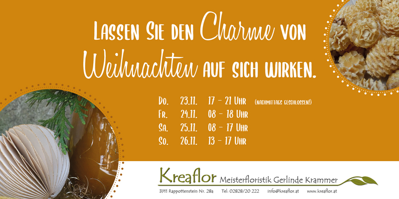 Weihnachtsausstellung 23. - 26.11.2023